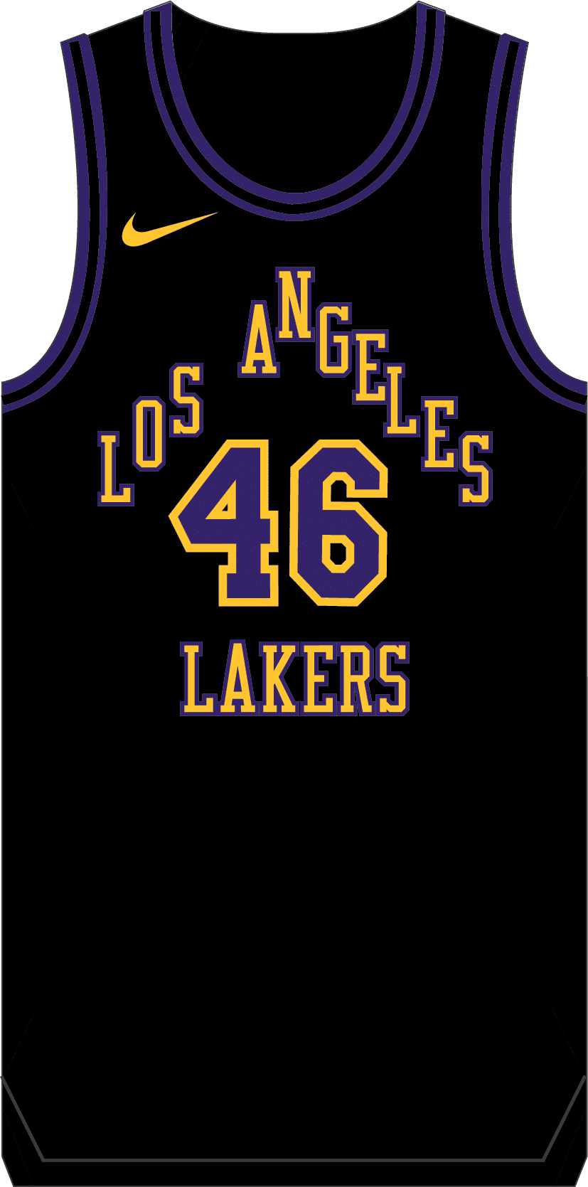 City hot sale lakers jersey